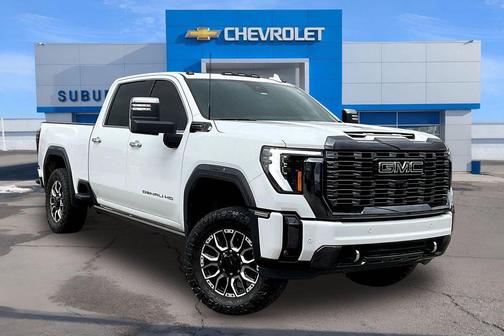 Summit White 2024 GMC Sierra 2500 Denali Ultimate