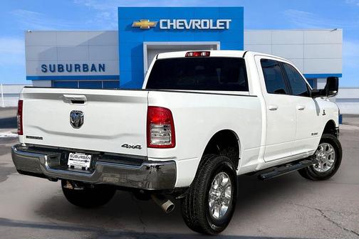 Bright White Clearcoat 2021 RAM 2500 Big Horn Crew Cab 4x4 6'4' Box