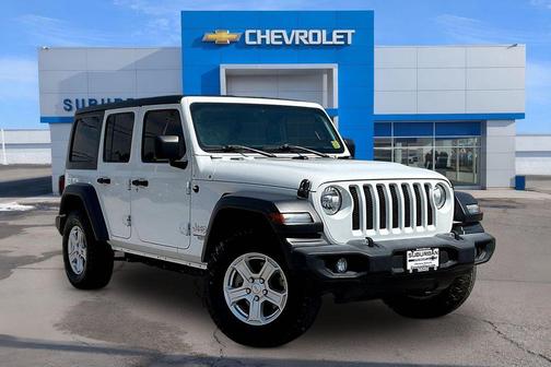 Bright White Clearcoat 2019 Jeep Wrangler Unlimited Sport