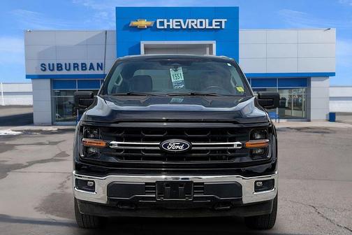 Agate Black Metallic 2024 Ford F-150 XLT