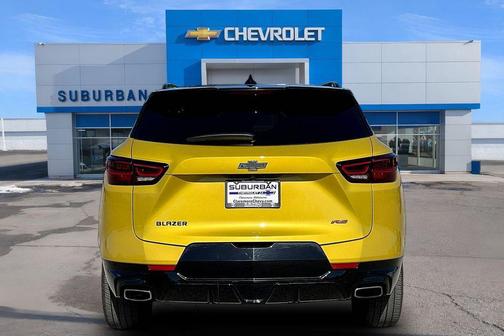 Nitro Yellow Metallic 2023 Chevrolet Blazer RS