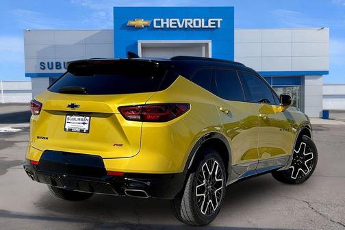 Nitro Yellow Metallic 2023 Chevrolet Blazer RS