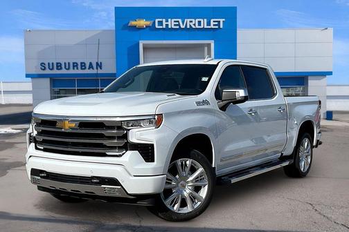 Polar White Tricoat 2026 Chevrolet Silverado 1500 High Country
