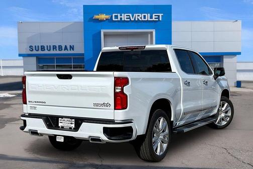 Polar White Tricoat 2026 Chevrolet Silverado 1500 High Country