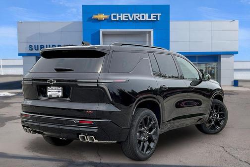 Mosaic Black Metallic 2026 Chevrolet Traverse RS