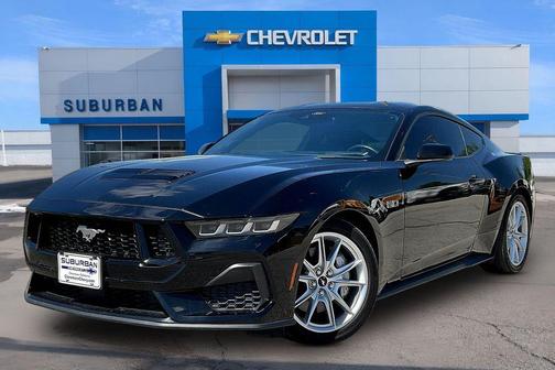 Shadow Black 2024 Ford Mustang GT Premium
