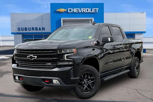 Black 2021 Chevrolet Silverado 1500 LT Trail Boss