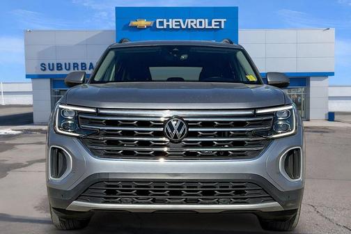 Silver Mist Metallic 2024 Volkswagen Atlas 2.0T SE w/Technology 4MOTION