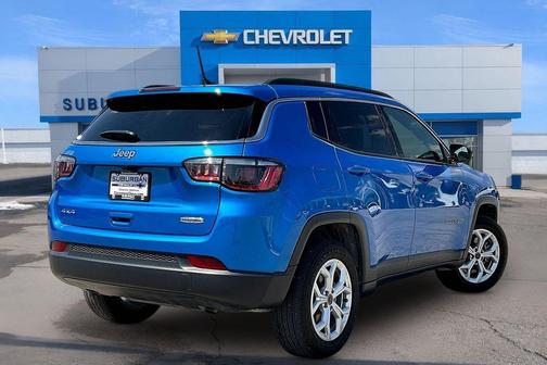 Hydro Blue Pearlcoat 2025 Jeep Compass Latitude