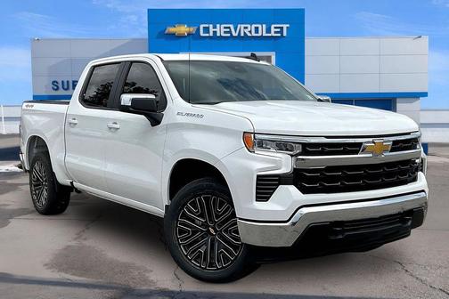 Summit White 2026 Chevrolet Silverado 1500 LT