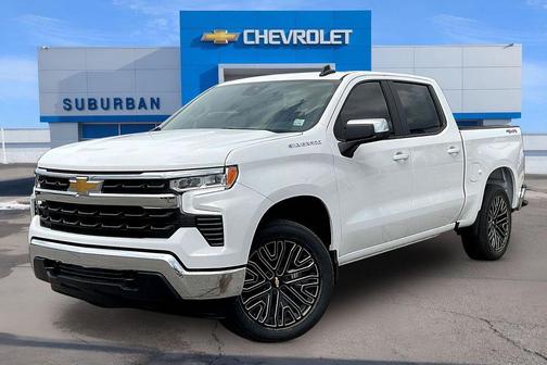 Summit White 2026 Chevrolet Silverado 1500 LT