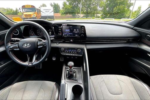 Phantom Black 2022 Hyundai ELANTRA N Line