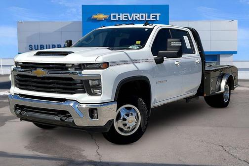 Summit White 2024 Chevrolet Silverado 3500 LT
