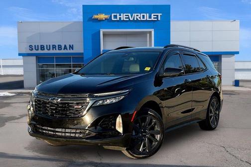 Mosaic Black Metallic 2022 Chevrolet Equinox AWD RS