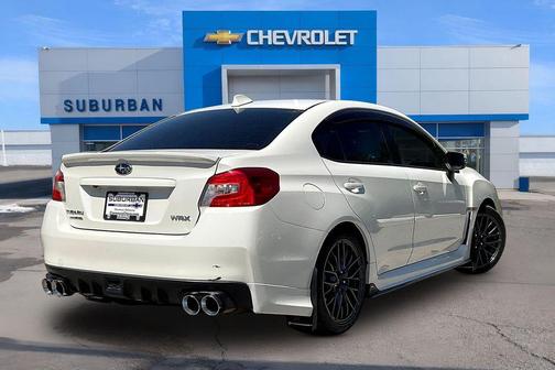 Crystal White Pearl 2016 Subaru WRX STI Base