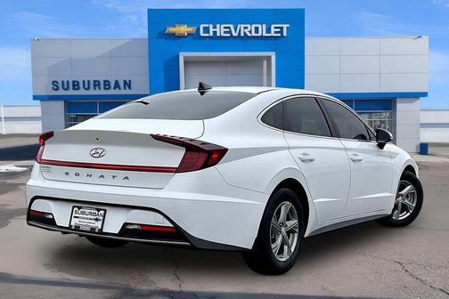 Serenity White 2023 Hyundai SONATA SE