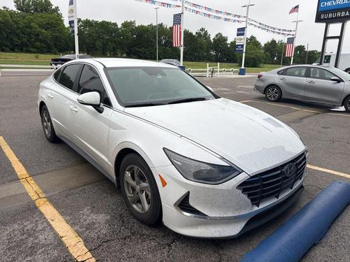 Serenity White 2023 Hyundai SONATA SE