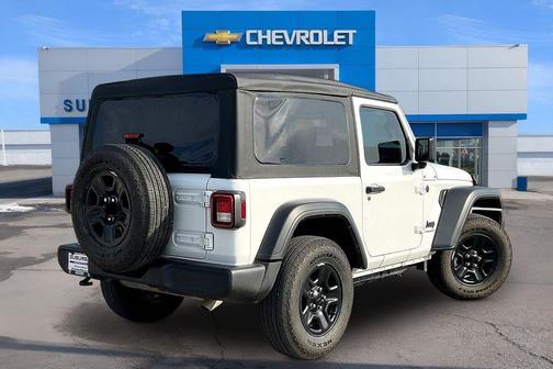 Bright White Clearcoat 2026 Jeep Wrangler Sport
