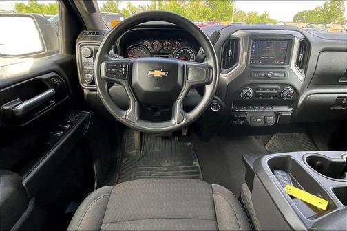 Summit White 2023 Chevrolet Silverado 1500 Custom