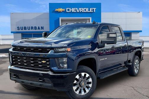 Northsky Blue Metallic 2022 Chevrolet Silverado 2500 Custom