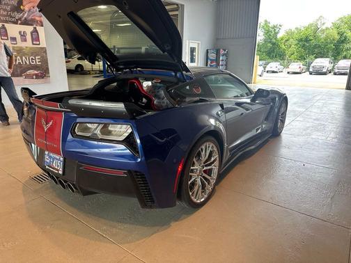 Admiral Blue Metallic 2017 Chevrolet Corvette Z06
