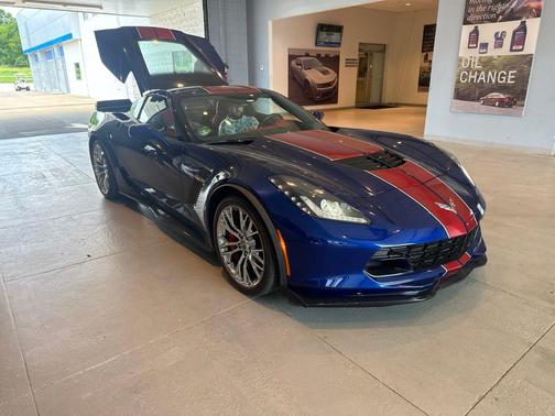 Admiral Blue Metallic 2017 Chevrolet Corvette Z06