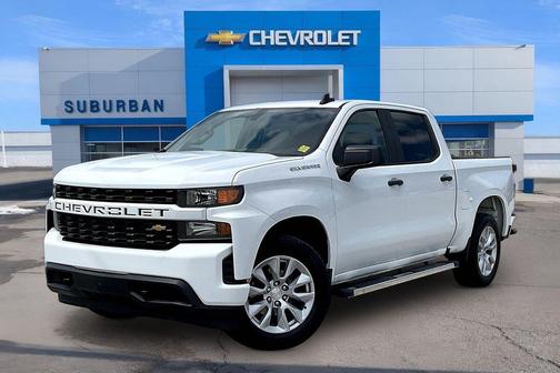 Summit White 2021 Chevrolet Silverado 1500 Custom