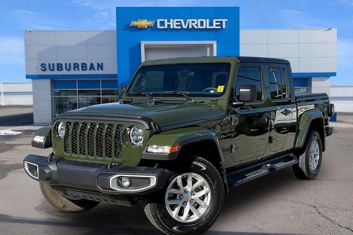 Sarge Green Clearcoat 2023 Jeep Gladiator Sport S