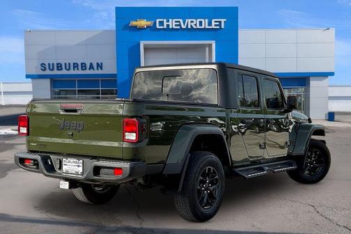 Sarge Green Clearcoat 2023 Jeep Gladiator Sport S