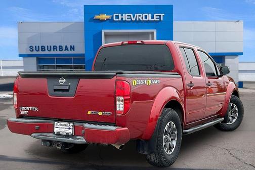 Lava Red 2018 Nissan Frontier Desert Runner