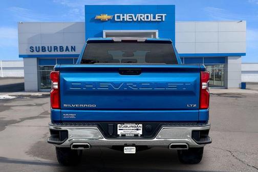 Glacier Blue Metallic 2022 Chevrolet Silverado 1500 LTZ