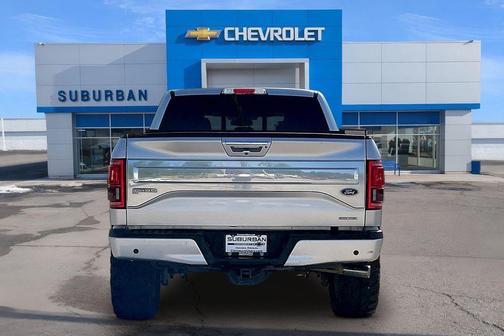 Ingot Silver 2016 Ford F-150 Platinum