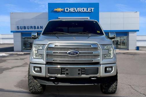 Ingot Silver 2016 Ford F-150 Platinum