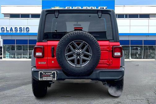 Firecracker Red Clearcoat 2023 Jeep Wrangler Sport