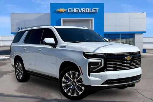 Polar White Tricoat 2026 Chevrolet Tahoe 4WD High Country