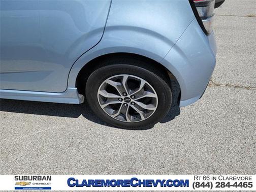 Arctic Blue Metallic 2018 Chevrolet Sonic LT