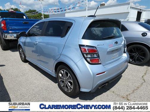 Arctic Blue Metallic 2018 Chevrolet Sonic LT