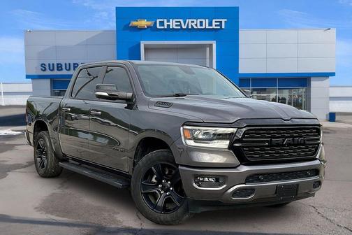 Granite Crystal Metallic Clearcoat 2022 RAM 1500 Big Horn/Lone Star