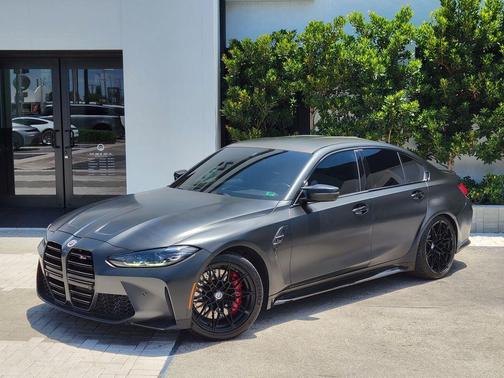 Black Sapphire Metallic 2024 BMW M3 Competition