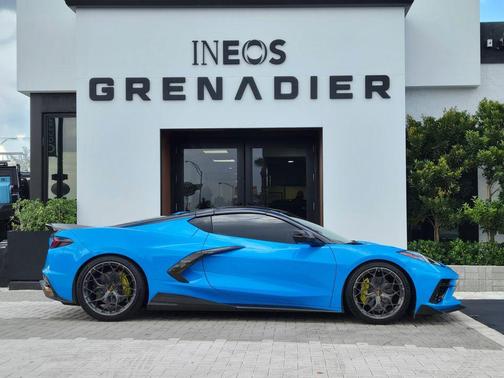 Rapid Blue 2021 Chevrolet Corvette Stingray w/3LT