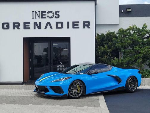 Rapid Blue 2021 Chevrolet Corvette Stingray w/3LT