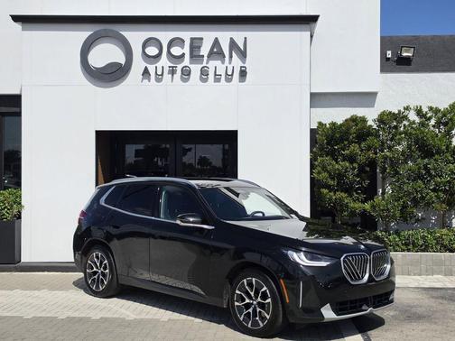 Black Sapphire Metallic 2025 BMW X3 30 xDrive