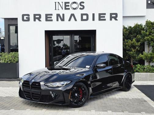 Black Sapphire Metallic 2021 BMW M3 Competition