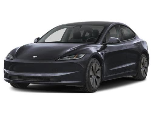 Gray 2025 Tesla Model 3 Long Range
