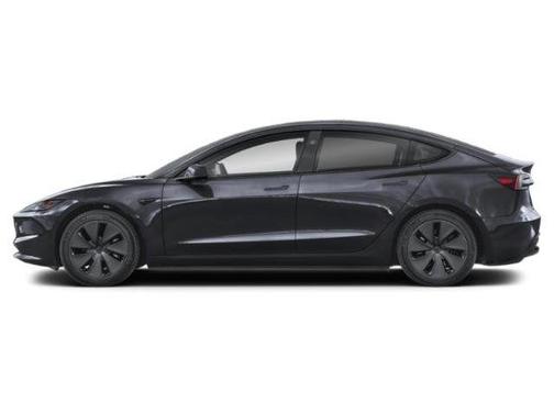 Gray 2025 Tesla Model 3 Long Range