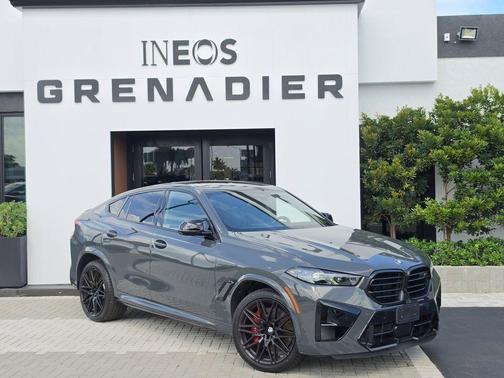 Gray Metallic 2025 BMW X6 M Base