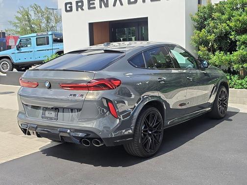 Gray Metallic 2025 BMW X6 M Base