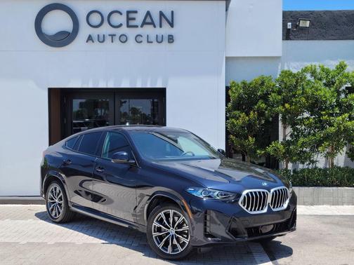 Carbon Black Metallic 2026 BMW X6 xDrive40i