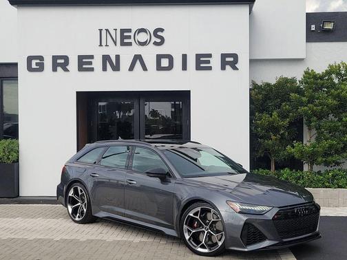 Daytona Gray Pearl Effect 2024 Audi RS 6 Avant 4.0T