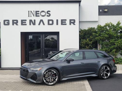 Daytona Gray Pearl Effect 2024 Audi RS 6 Avant 4.0T
